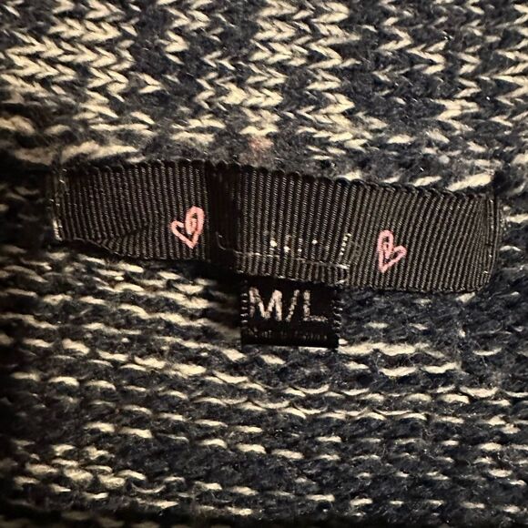 I Joah Open Front Women’s Cardigan. Aztec-inspired design. Size M/L - Picture 4 of 7